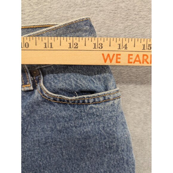 Vintage Levis 550 Jeans Womens 2 Medium Petite Blue Relaxed Fit Tapered USA 90s - Picture 4 of 15